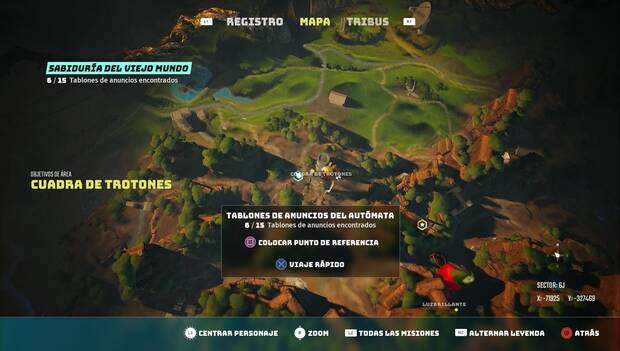 Biomutant - Tablones de anuncios del autómata: Tablón en El redil de ponis