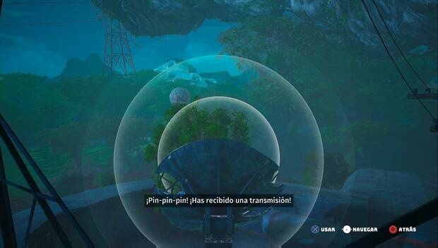 Biomutant: el traje para zonas calientes - posición correcta de la parabólica