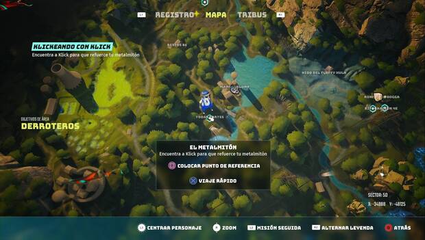 Biomutant - El metalmitón: ubicación de Klick