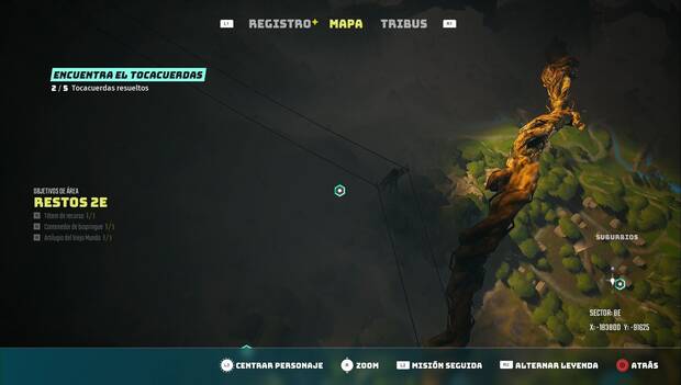 Biomutant - Encuentra el tocacuerdas: ubicación del tercer piano