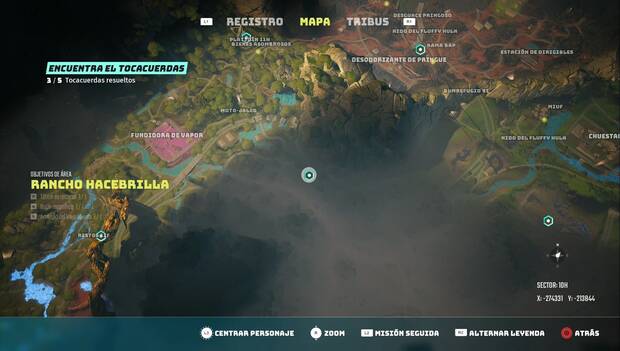 Biomutant - Encuentra el tocacuerdas: ubicación del cuarto piano