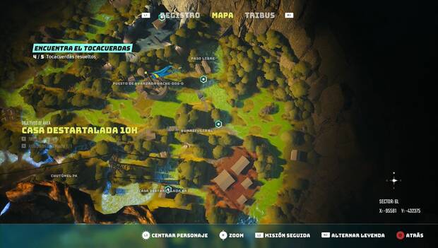 Biomutant - Encuentra el tocacuerdas: ubicación del quinto piano