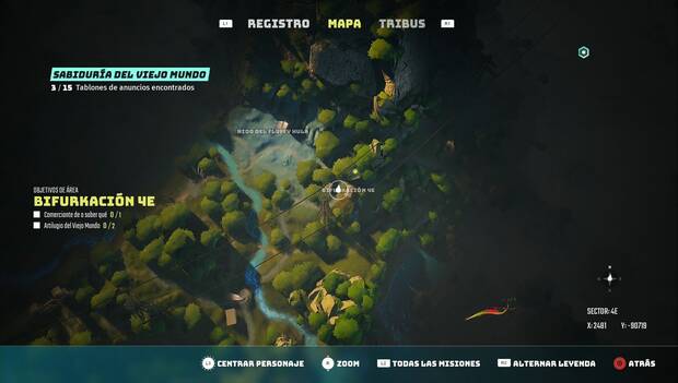 Biomutant - Encuentra las pantallas cíclope: primera pantalla