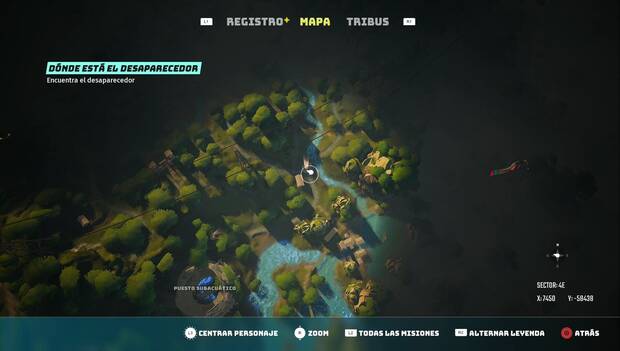 Biomutant - Encuentra los desaparecedores: ubicación del personaje que activa la misión