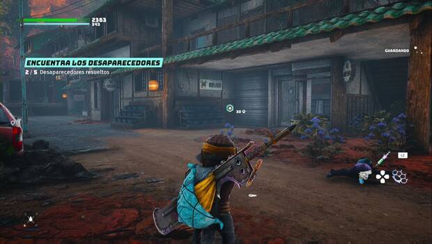 Biomutant - Encuentra los desaparecedores: edificio del tercer retrete