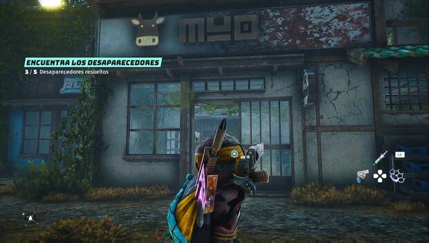 Biomutant - Encuentra los desaparecedores: edificio del cuarto retrete