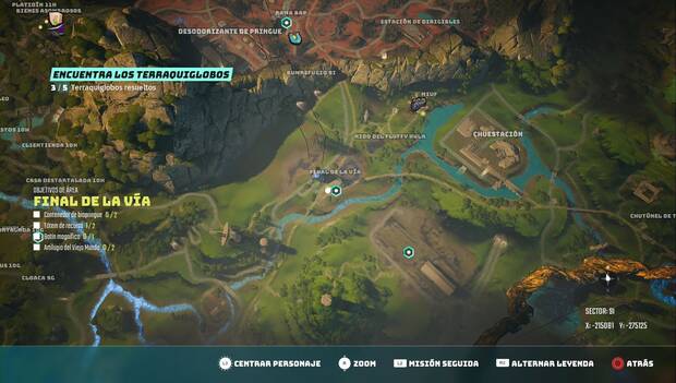 Biomutant - Encuentra los terraquiglobos: ubicación del cuarto globo terráqueo