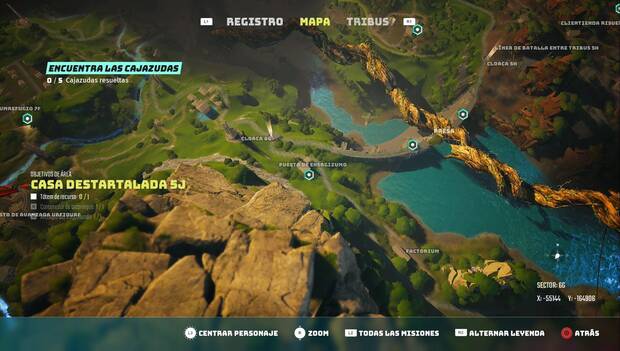 Biomutant - Encuentra las cajazudas: primera cajazuda