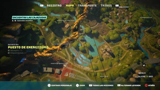 Biomutant - Encuentra las cajazudas: segunda cajazuda