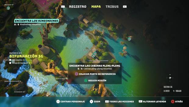 Biomutant - Encuentra los rindindines: primer teléfono