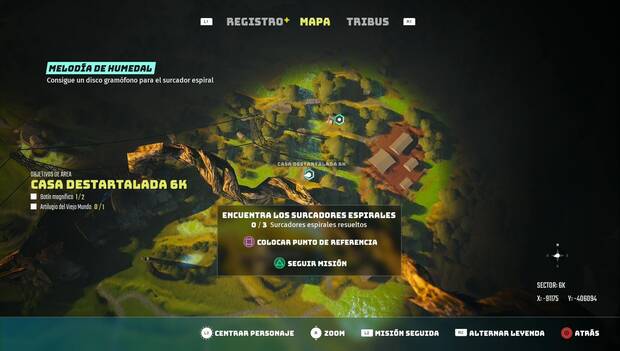 Biomutant - Encuentra los surcadores espirales: primer surcador espiral