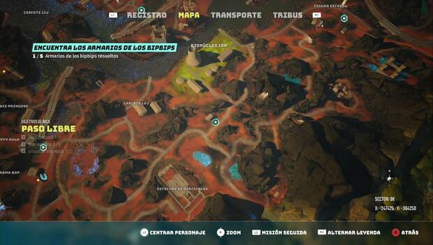 Biomutant - Encuentra los armarios de bipbips: segunda recreativa