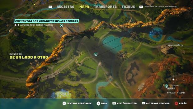 Biomutant - Encuentra los armarios de bipbips: cuarta recreativa