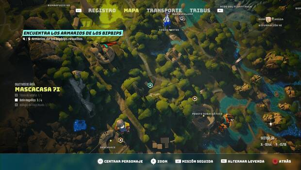 Biomutant - Encuentra los armarios de bipbips: quinta recreativa