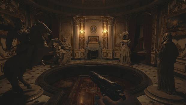 Resident Evil 8 - Castillo Dimitrescu: puzzle de las estatuas