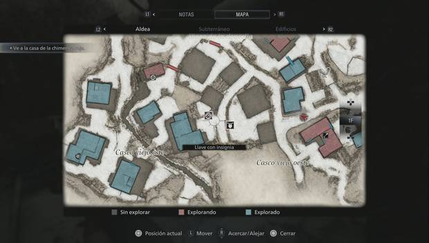 Resident Evil 8 - Retorno a la aldea: punto al que ir