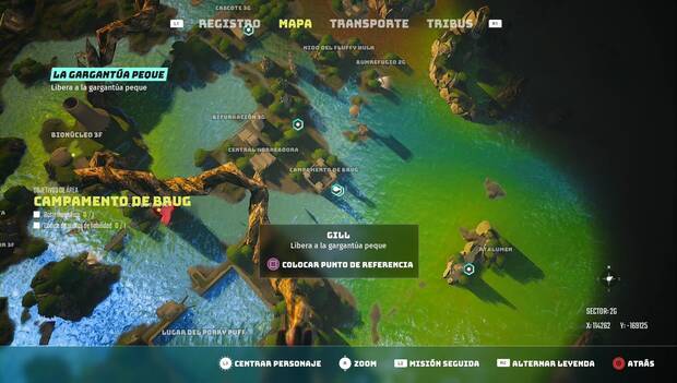 Biomutant - Campamentos de bandidos: campamento de Brug