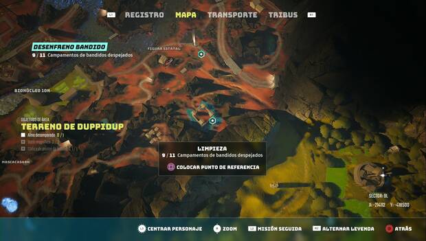 Biomutant - Campamentos de bandidos: campamento de Eku