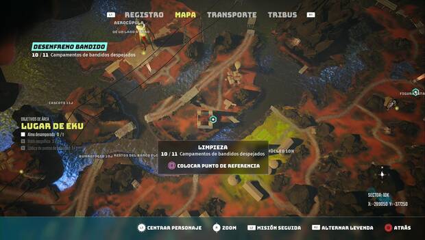 Biomutant - Campamentos de bandidos: campamento de Stunk