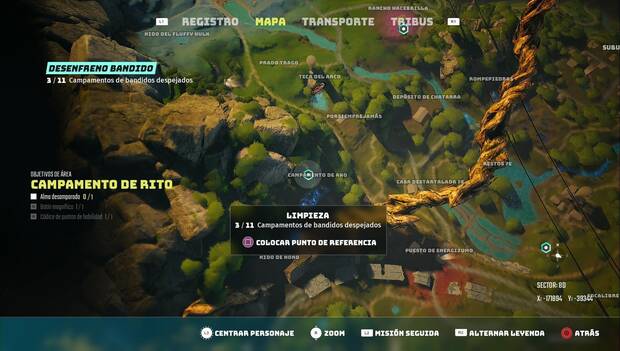 Biomutant - Campamentos de bandidos: campamento de Ako