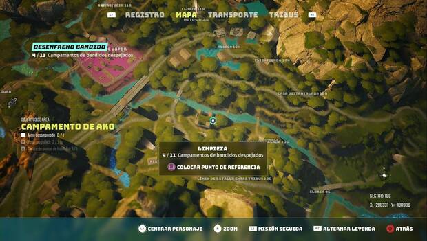 Biomutant - Campamentos de bandidos: campamento de Vungo