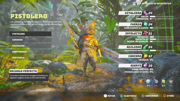 Biomutant - Clase Pistolero
