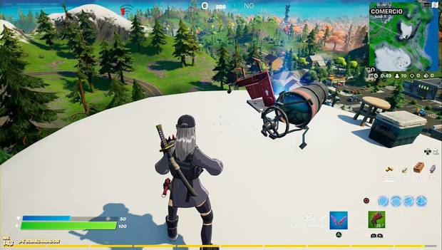 Fortnite - Telescopio roto