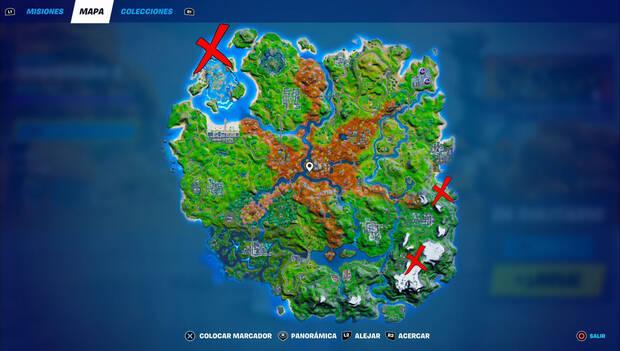 Fortnite - Visita las ruinas de SOMBRA y ESPECTRO: ubicación de Telliz del tiburoncín, base de Brutus y CONFIDENCIAL