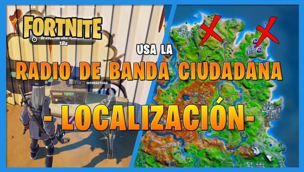 Fortnite - Radios de banda ciudadana
