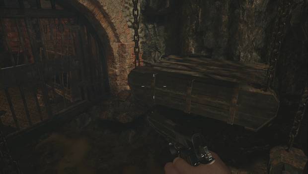 Resident Evil 8 - Presa de Moreau: plataforma para subir