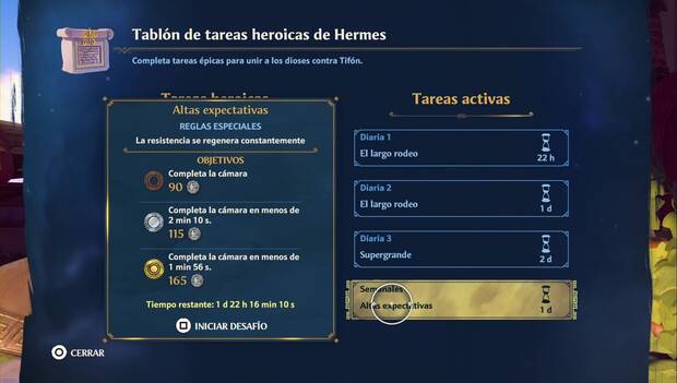 Immortals Fenyx Rising - Electro: Tareas heroicas de Electro