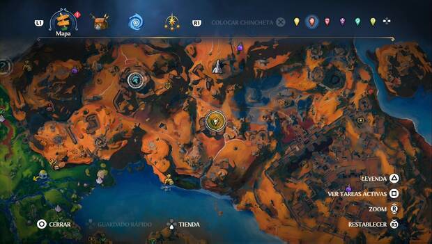 Immortals Fenyx Rising - Alas: ubicación de Gyes