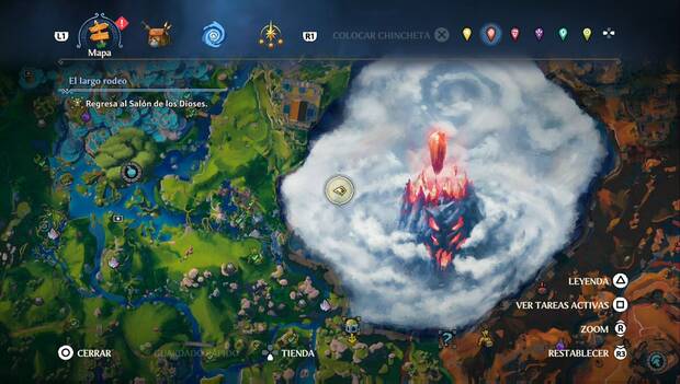 Immortals Fenyx Rising - Alas: ubicación del lugarteniente híbrido