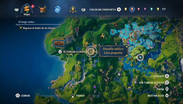 Immortals Fenyx Rising - Alas: ubicación de Euríale