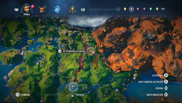 Immortals Fenyx Rising - Alas: ubicación de Aelo, la rauda tormenta