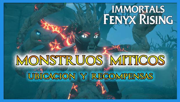 Immortals Fenyx Rising - Portada del nodo de Monstruos míticos