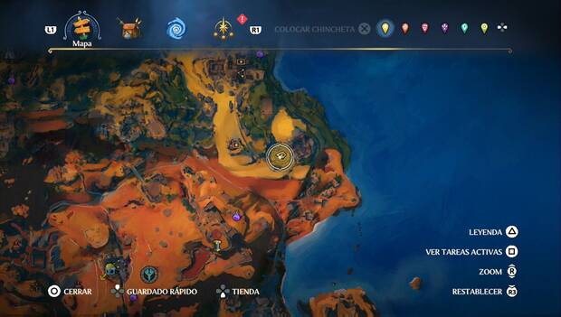 Immortals Fenyx Rising: alas: ubicación de Estéropes
