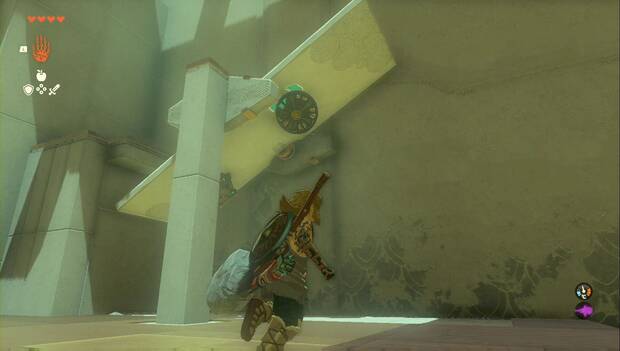 The Legend of Zelda Tears of the Kingdom: Santuario de Iso'dag, colocación de los ventiladores