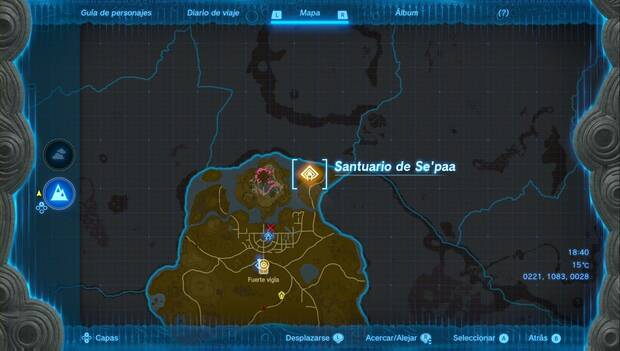 The Legend of Zelda Tears of the Kingdom: Santuario de Se'paa