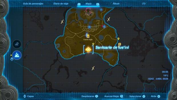 The Legend of Zelda Tears of the Kingdom: Santuario de Ios'ini