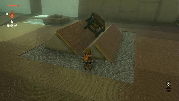 The Legend of Zelda Tears of the Kingdom - Santuarios del Pantano de Lanayru y Necluda occidental: Santuario de Muronoq: Plataforma de muelle colocada