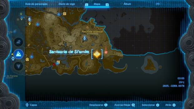The Legend of Zelda - Santuarios de Necluda oriental: Santuario de Si'umim