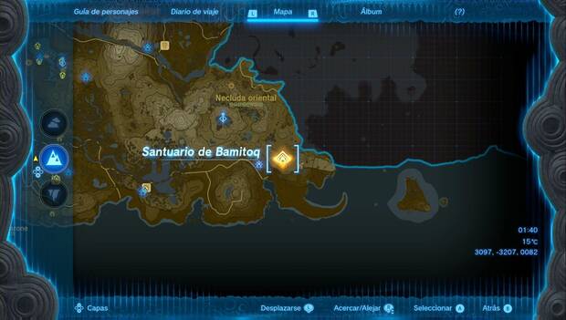 The Legend of Zelda - Santuarios de Necluda oriental: Santuario de Bamitoq