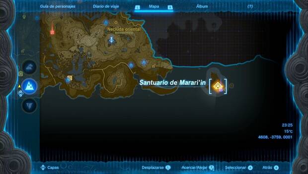 The Legend of Zelda: Tears of the Kingdom - Santuario de Marari'in