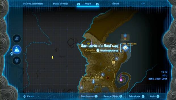 The Legend of Zelda: Tears of the Kingdom - Santuario de Rasi'uaq