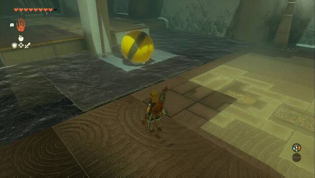 The Legend of Zelda: Tears of the Kingdom - Santuario de Rasi'uaq, solución al puzle 1