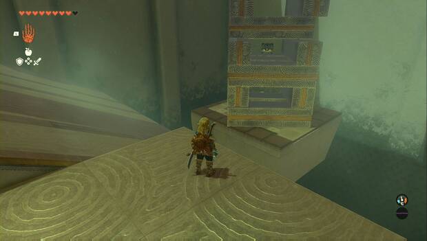 The Legend of Zelda: Tears of the Kingdom - Santuario de Ioqi'ui, zona del cofre