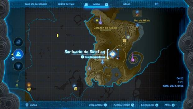 The Legend of Zelda: Tears of the Kingdo - Santuario de Siant'aq