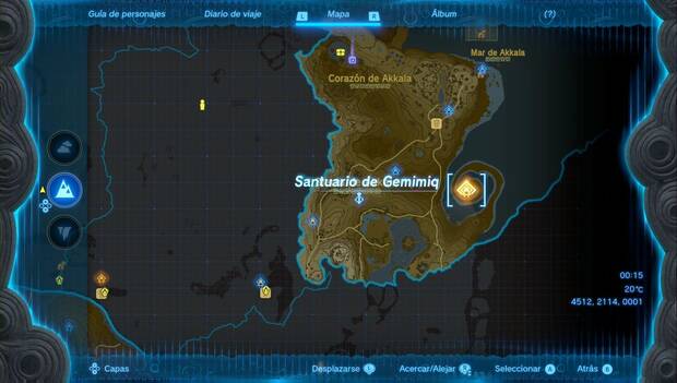 The Legend of Zelda: Tears of the Kingdom - Santuario de Geminiq