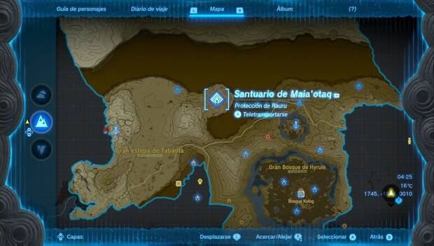The Legend of Zelda: Tears of the Kingdom - Santuario de Maiao'otaq